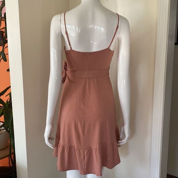ASTR the Label Dusty Pink Sandy Mini Dress Size Small - Picture 8 of 13